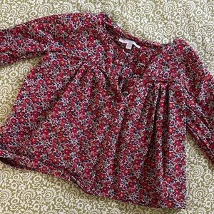 Jacadi liberty  Long Sleeve Blouse